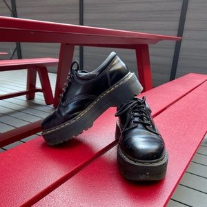 Women’s Platform Leather Dr. Martens